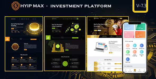 HYIP MAX – high-yield investment platform 13.0