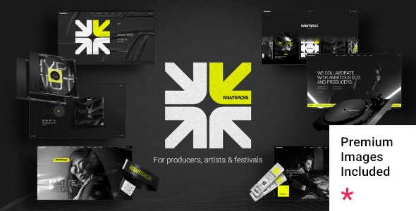 Rawtracks – Music & DJ Theme 1.2