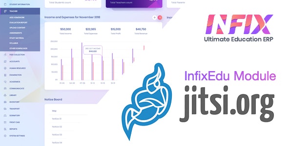 Jitsi Meet Module | School Management System Software 2.0