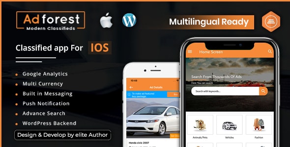 AdForest – Classified Native IOS App 3.6.3