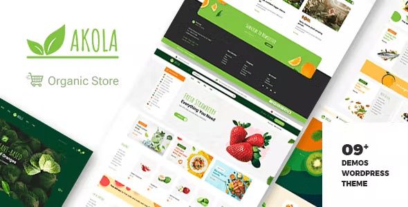 Akola – Organic & Food Store WordPress Theme 1.1.9