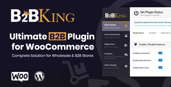 B2BKing – The Ultimate WooCommerce B2B & Wholesale Plugin 5.3.80