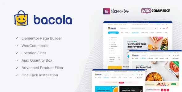 Bacola – Grocery Store and Food eCommerce Theme 1.5.1.6