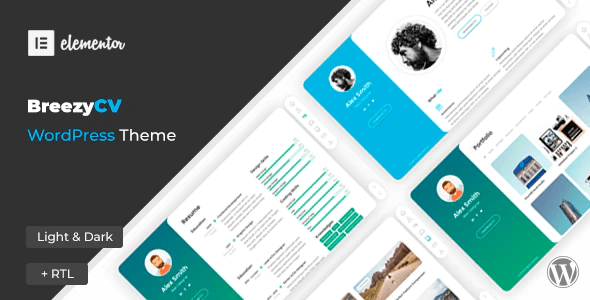 BreezyCV – Resume Theme 1.8.0