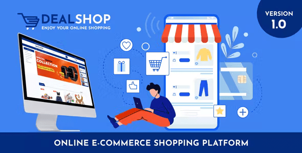DealShop – Online Ecommerce Shopping Platform 3.0
