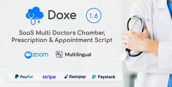 Doxe – SaaS Doctors Chamber, Prescription & Appointment Software 2.2
