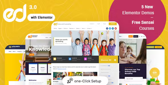 Ed School: Education WordPress Theme 3.25.0