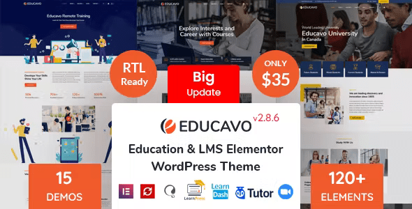 Educavo – Education WordPress Theme 3.2.2