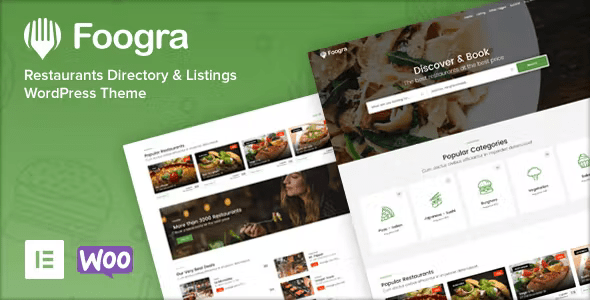 Foogra – Restaurants Directory & Listings WordPress Theme 1.0.33