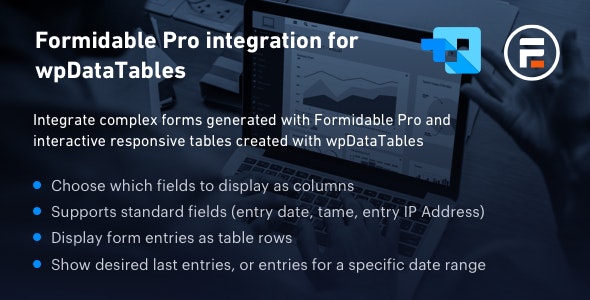 Formidable Forms integration for wpDataTables 1.7.7