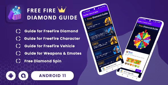 FreeFire Diamond Guide – Free FFF Diamond(Android 13 + SDK 34) 2.0