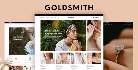 GoldSmith – Jewelry Store WooCommerce Elementor Theme 1.3.6