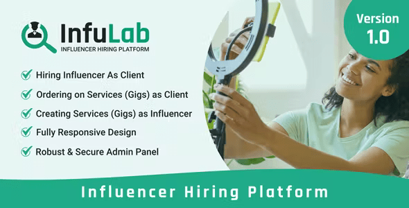 InfuLab – Influencer Hiring Platform 2.1