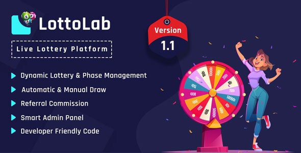 LottoLab – Live Lottery Platform 3.1