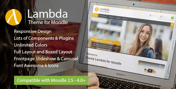 Lambda – Premium Moodle Theme 2.3.06