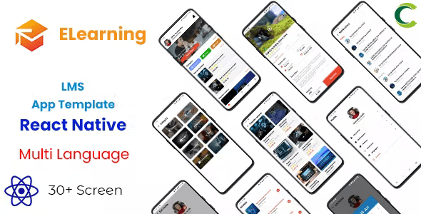 React Native LMS App Template | Course App Template React Native | Udemy Clone React Native 1.3
