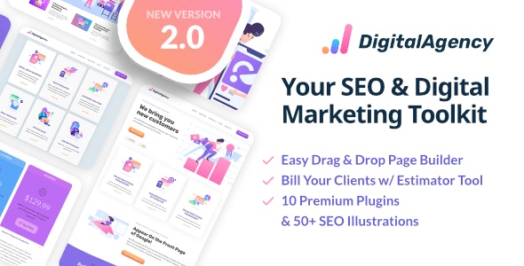 SEOWP | Digital Marketing Agency and SEO WordPress Theme 3.7.5