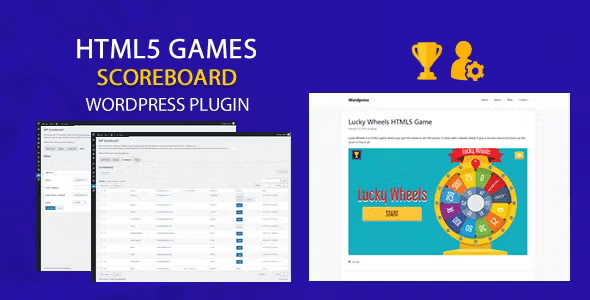 Scoreboard for HTML5 Games (WordPress Plugin) 2.2