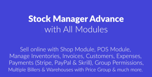 Stock Manager Advance with All Modules 4.0.0  beta.1