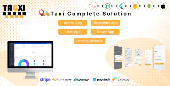 Tagxi – Complete Taxi Booking Solution 1.16