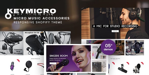 Keymicro – Micro Music Accessories Responsive Shopify Theme