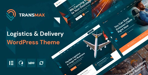 Transmax – Logistics & Delivery Company WordPress Theme 1.0.20