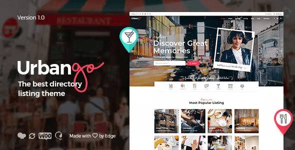 UrbanGo – Directory and Listing WordPress Theme 1.7.2