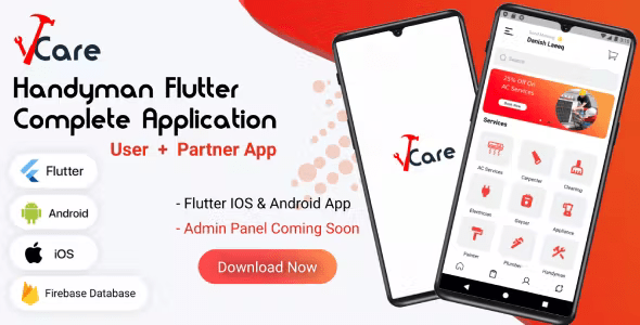 VCare Handyman Home Services Complete Solution 1.2.0