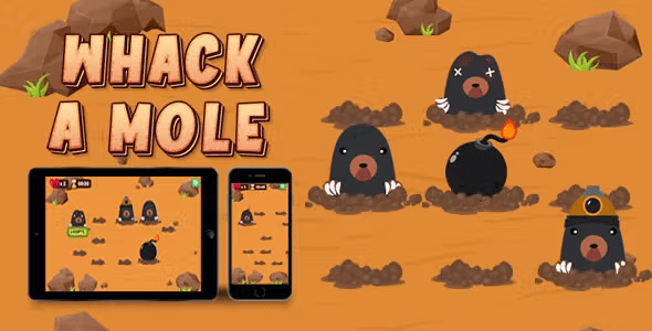Whack A Mole – HTML5 Game 1.4