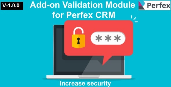 Add-on Password Validation Module for Perfex CRM 1.0.4