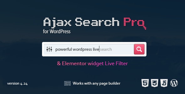 Ajax Search Pro – Live WordPress Search & Filter Plugin 4.27.1