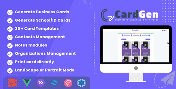 CardGen – Business or ID Card Generator 3.8