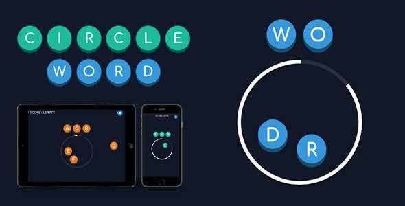 Circle Word – HTML5 Game 1.5