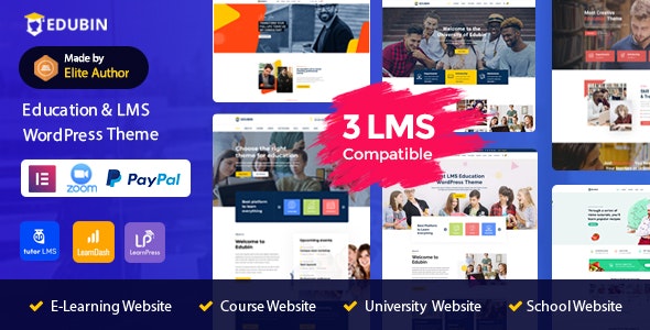 Edubin – Education WordPress Theme 9.4.2