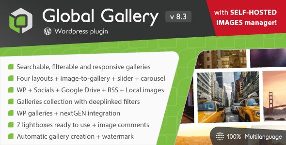 Global Gallery – WordPress Responsive Gallery 9.2.1