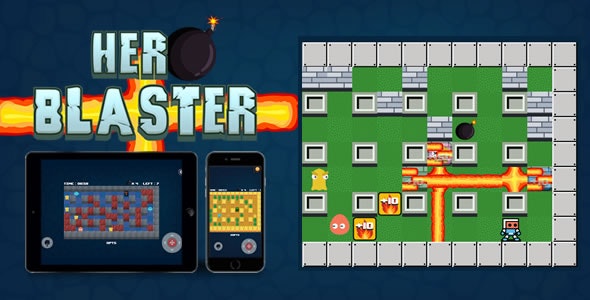 Hero Blaster – HTML5 Game 1.6
