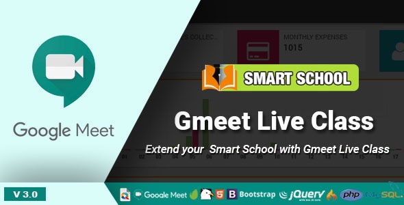 Smart School Gmeet Live Class 6.0
