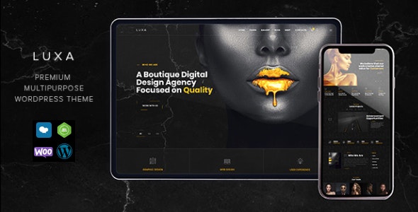 Luxa – Luxury Black MultiPurpose WordPress Theme 1.2.7