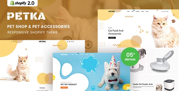 Petka – Pet Shop  Pet Accessories Responsive Shopify 2.0 Theme