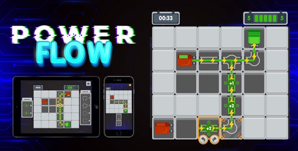 Power Flow – HTML5 Game 1.3
