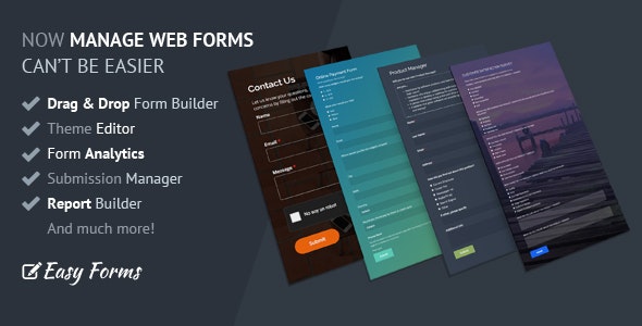 Easy Forms: Advanced Form Builder and Manager 2.3