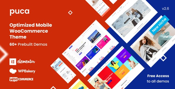 Puca – Optimized Mobile WooCommerce Theme 2.6.26