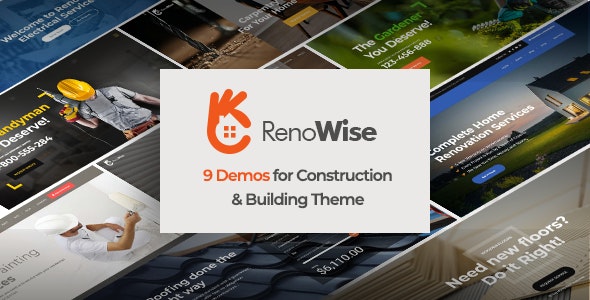 RenoWise – Construction & Building WordPress Theme 1.1.9