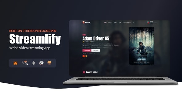 Streamlify | Web3 SVOD Video Streaming App 2.0