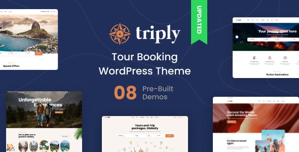 Triply – Tour Booking WordPress Theme 2.4.3
