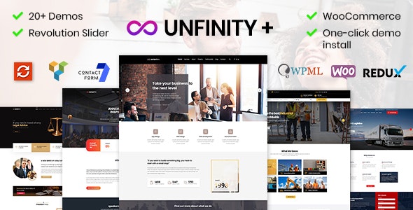 Unfinity – One Page WordPress 1.3.4