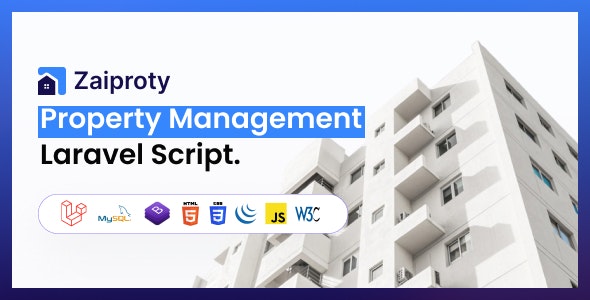 Zaiproty – Property Management Laravel Script 4.6