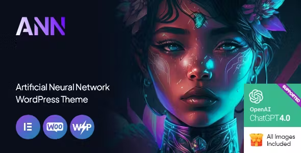AI ANN – AI Generator OpenAI Elementor WordPress Theme