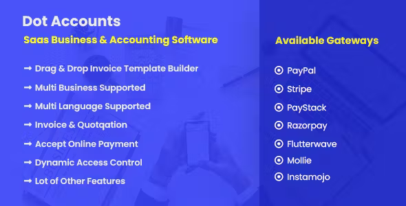 Dot Accounts – SaaS Business & Accounting Software 2.7