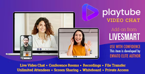 PlayTube Video Chat and Streaming Add-on from LiveSmart 1.0.5